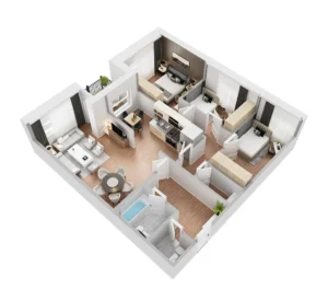 3D Virtual Staging, style 10