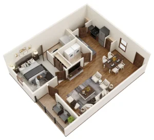 3D Virtual Staging, style 13