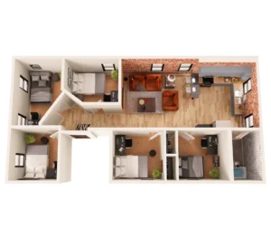 3D Virtual Staging, style 7